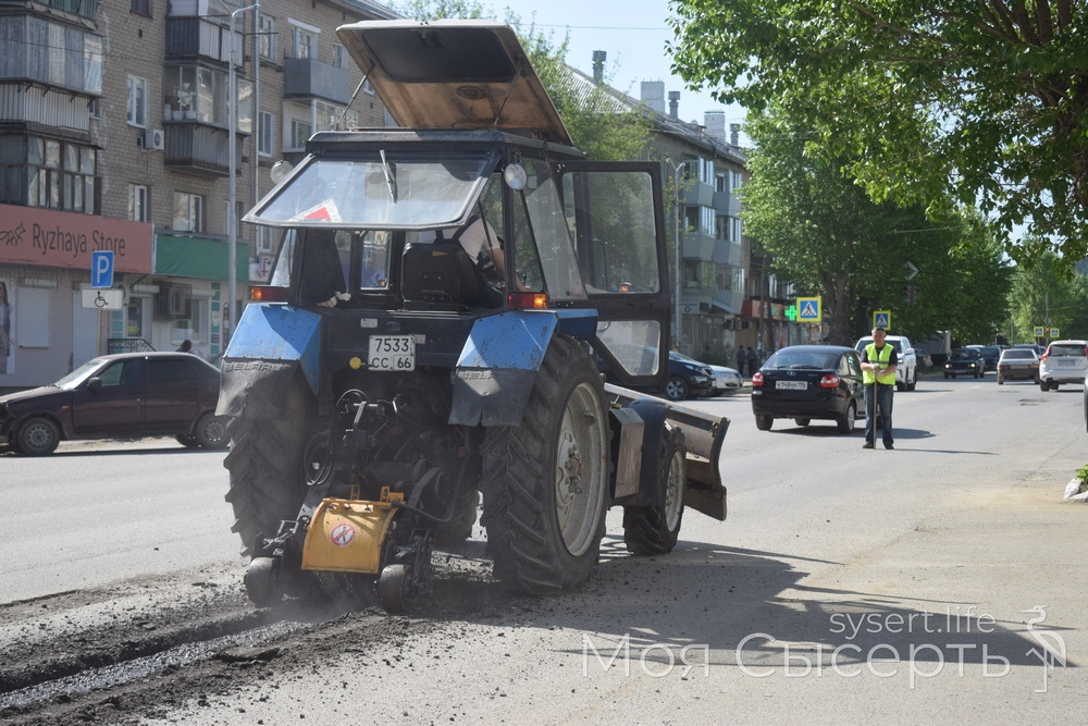 Начался ямочный ремонт дорожного покрытия на улицах Сысерти